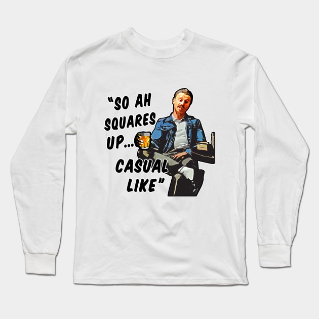 Begbie : So Ah Squares Up... Casual Like. Long Sleeve T-Shirt by demandchaos1